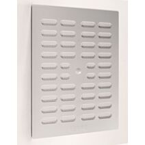 GRILLE ABS BLANC À VISSER REGLABLE